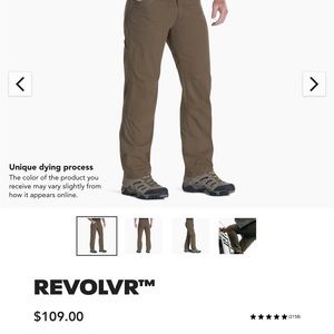 Men's KUHL REVOLVR Pants- Brown